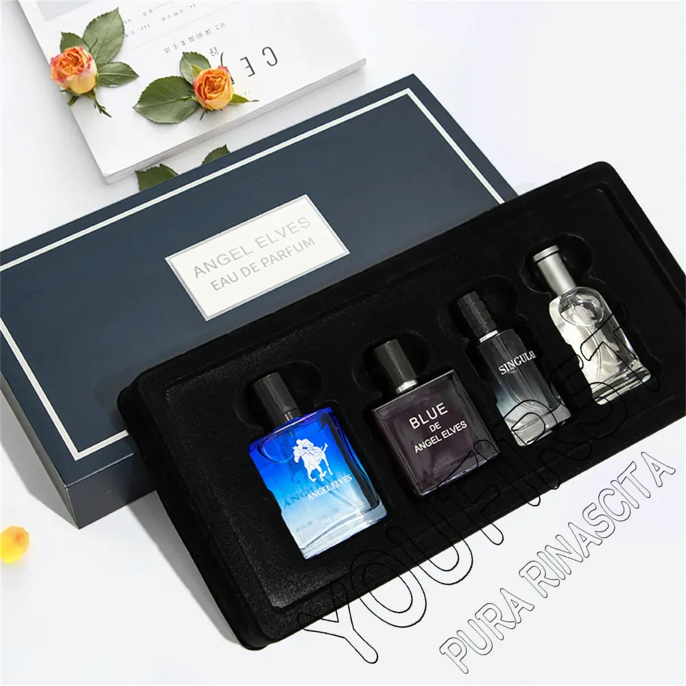 NOORWA Men's Cologne Gift Set - 4 Piece Long Lasting Eau de Parfum Gift Box